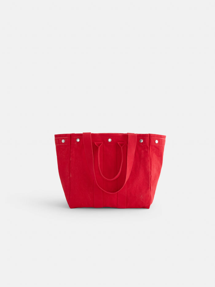 The Perfect Weekday Tote In Red