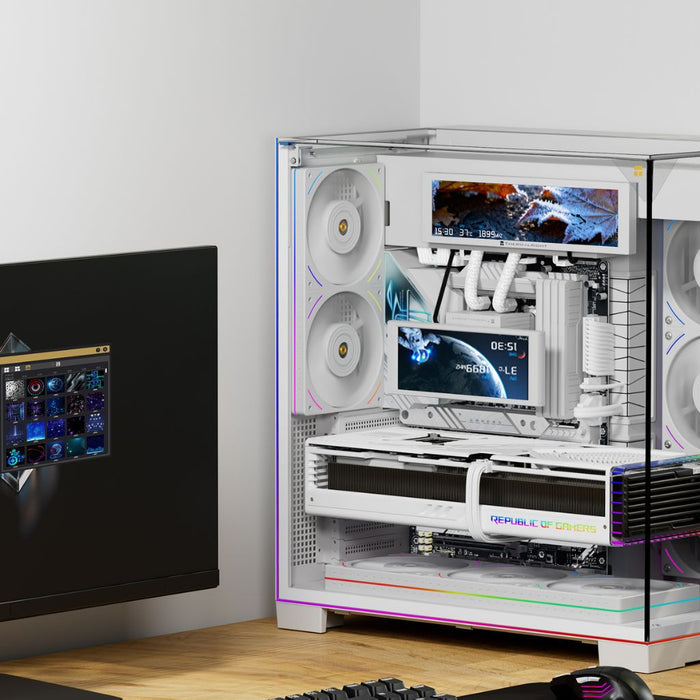 Thermalright Trofeo Vision 9.16" LCD Screen - White