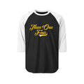 'Three One Four' Retro Script Baseball Tee - 314 Originals
