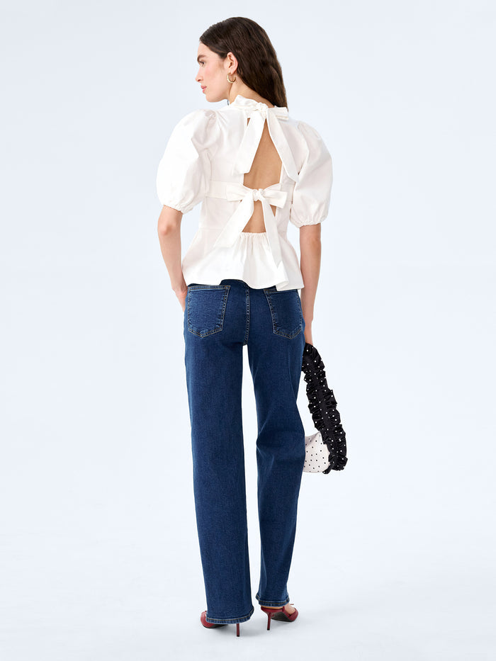 Tiana Top in White