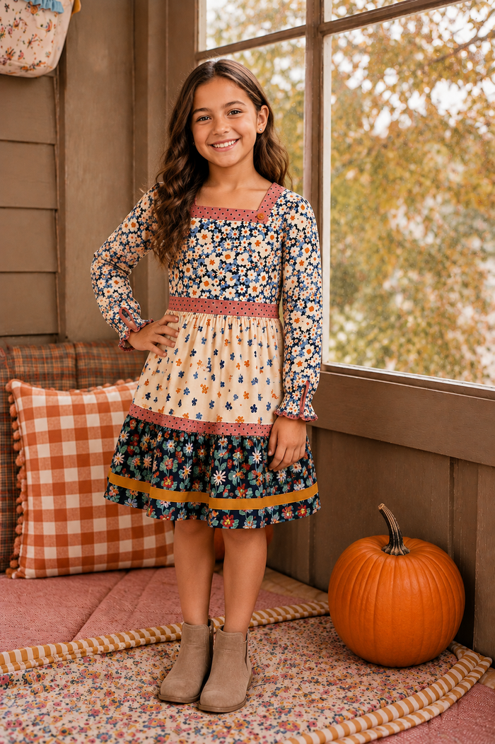 Ticket Booth Tiered Dress