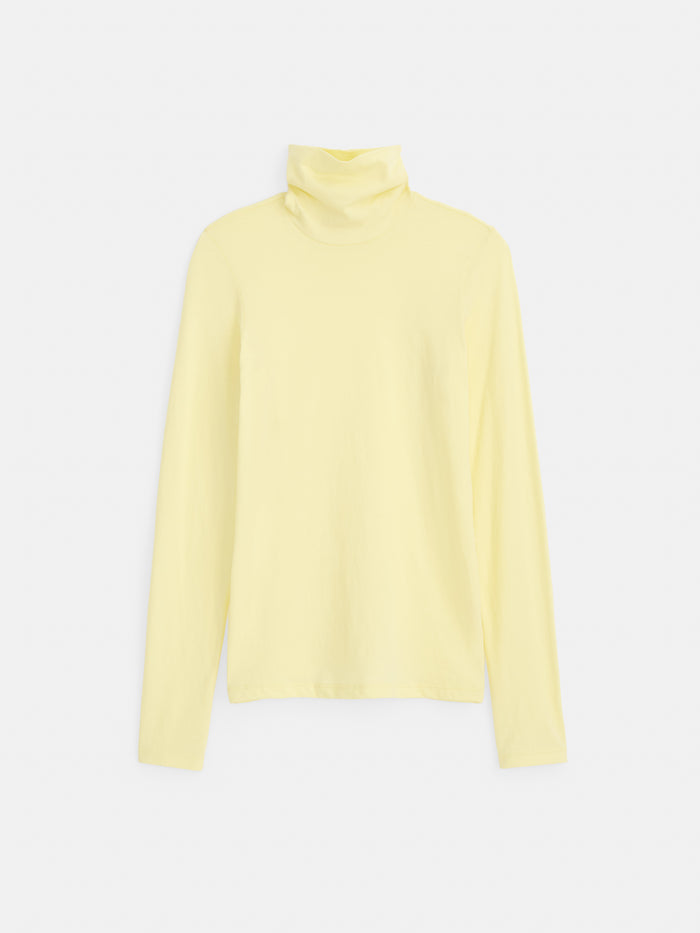 Tissue Turtleneck in Cotton