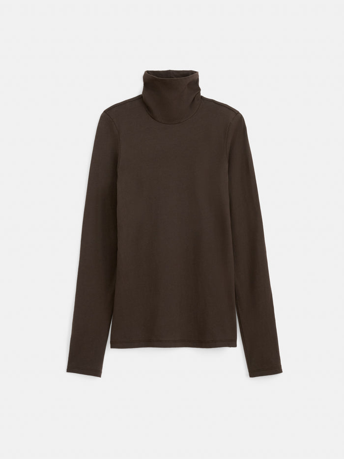 Tissue Turtleneck in Cotton