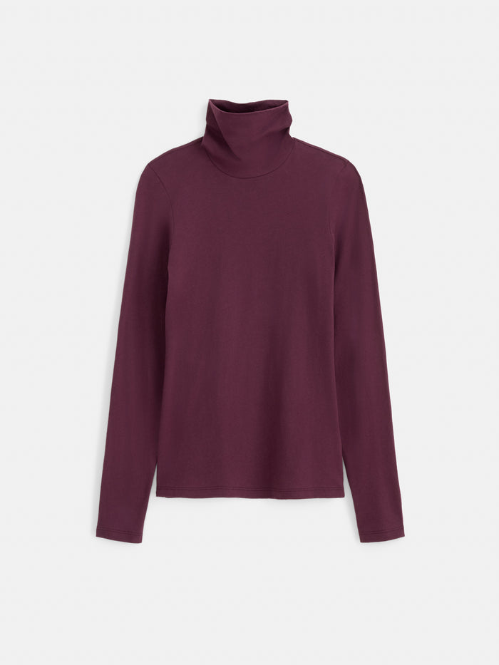 Tissue Turtleneck in Cotton