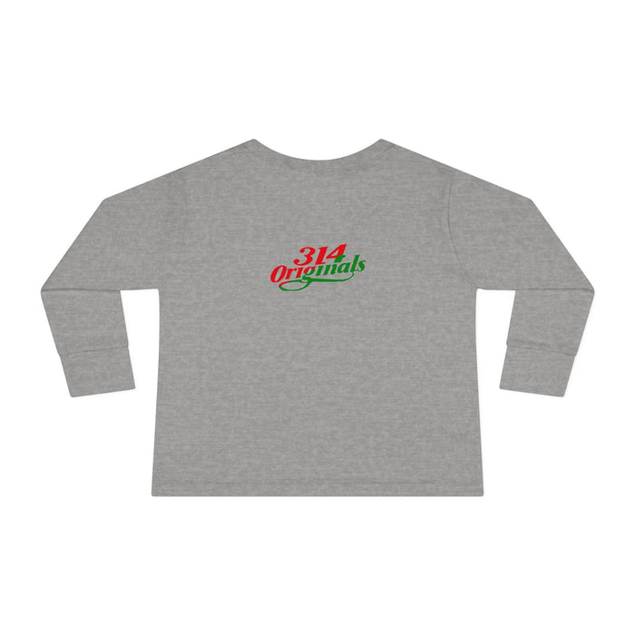 Toddler Long Sleeve Tee — "I'm Just Here for the Cookies" Christmas Cookies Shirt - 314 Originals