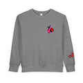 Toddler Sweatshirt — Cute Ladybug Graphic Crewneck for Kids - 314 Originals