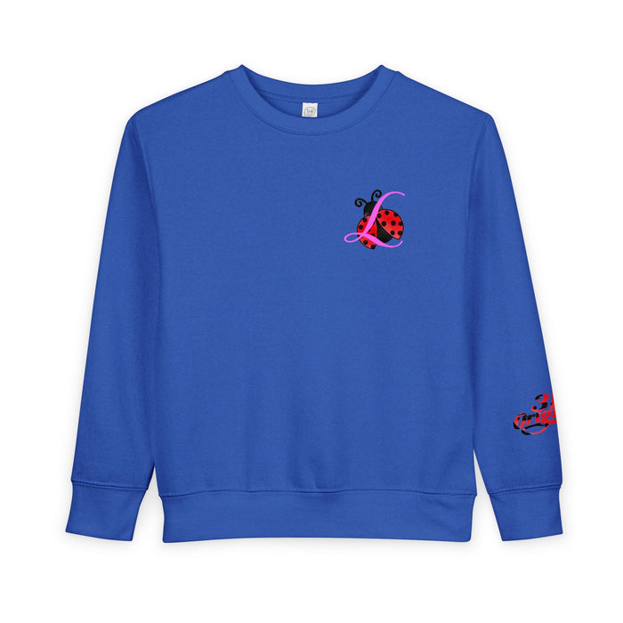 Toddler Sweatshirt — Cute Ladybug Graphic Crewneck for Kids - 314 Originals