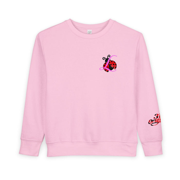 Toddler Sweatshirt — Cute Ladybug Graphic Crewneck for Kids - 314 Originals