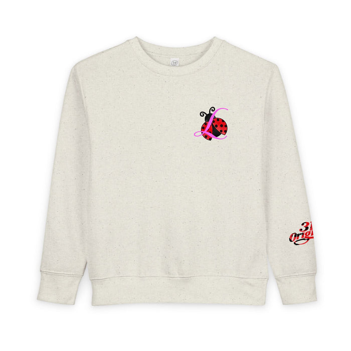 Toddler Sweatshirt — Cute Ladybug Graphic Crewneck for Kids - 314 Originals