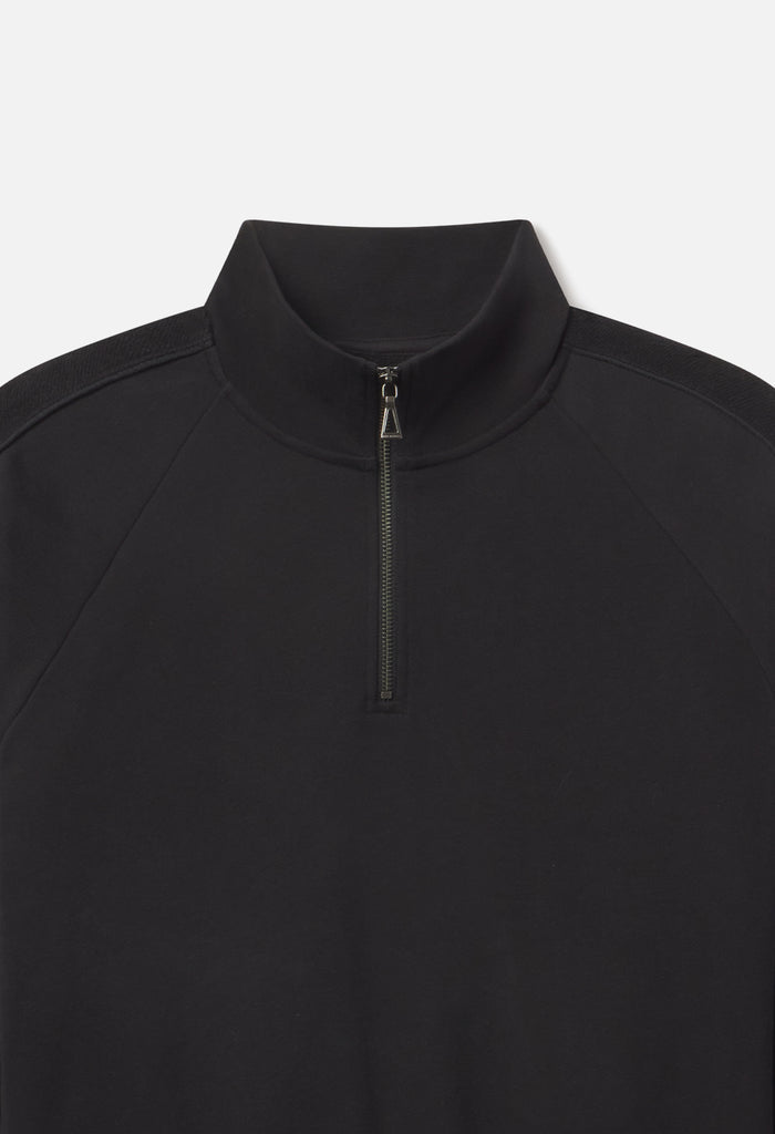 Track Half Zip / Black