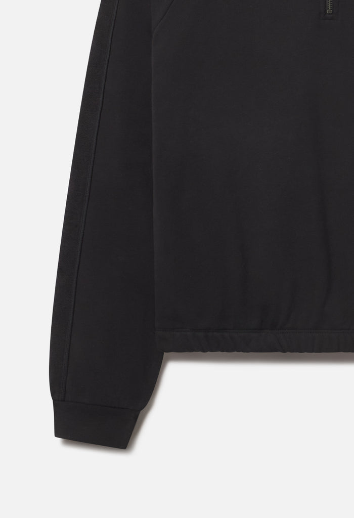 Track Half Zip / Black