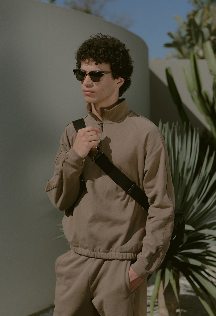 Track Half Zip / Drift