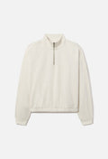 Track Half Zip / Salt