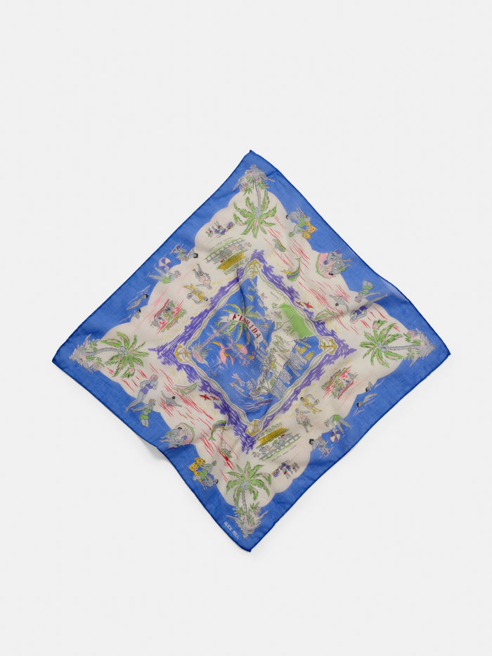 Travel Scarf In Cotton Voile