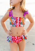 Two Piece Swimsuit | Flower Power