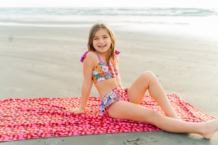 Two Piece Swimsuit | Flower Power