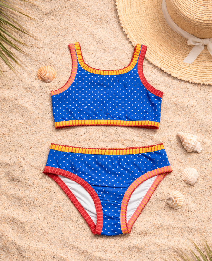 Two Piece Swimsuit | Happy Dots