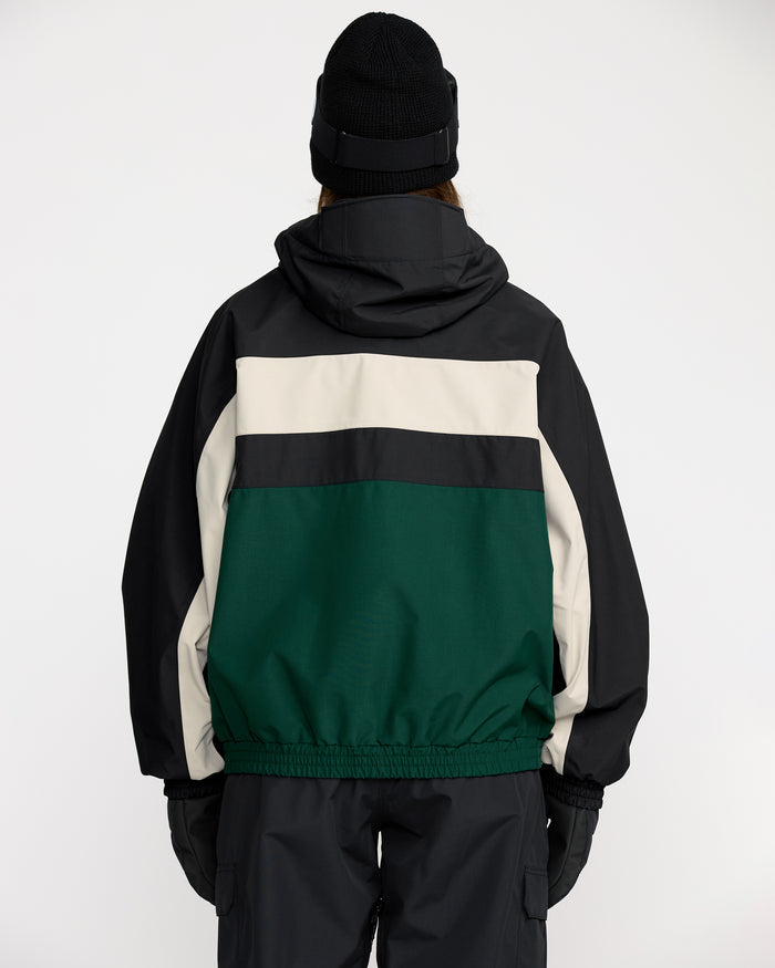 DLM Jacket-Black Green-Volcom
