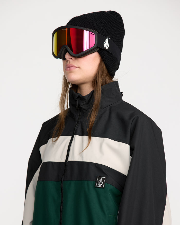 DLM Jacket-Black Green-Volcom