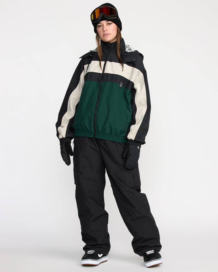 DLM Jacket-Black Green-Volcom