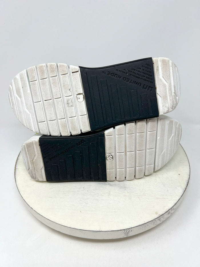 United Nude Size EU38 / US7.5 Black & White Platform Sandals