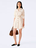 Vera Dress in Ecru