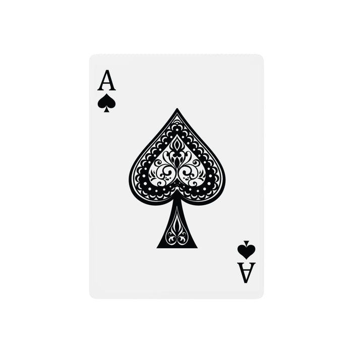 Vintage Style Poker Playing Cards – 314 Originals Blue & Gold Back, Decorative Ace of Spades Deck - 314 Originals