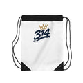 White 314 Crown Drawstring Gym Sack - 314 Originals