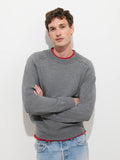 Winston Crewneck Sweater in Wool