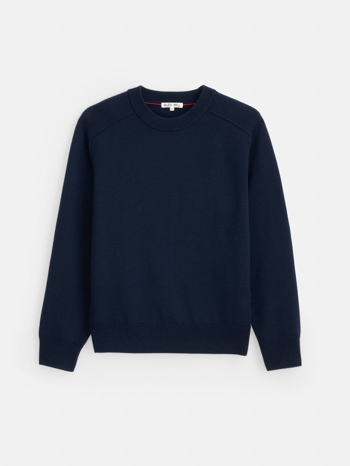 Winston Crewneck Sweater in Wool