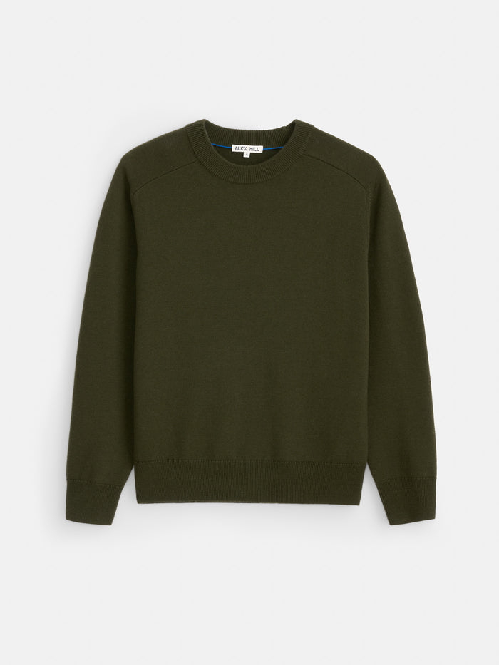 Winston Crewneck Sweater in Wool