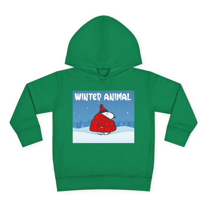 "Winter Animal" Toddler Hoodie Pullover - 314 Originals