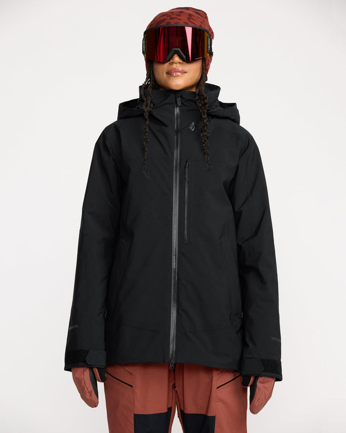 Women's 3D Stretch Gore-Tex Insulated Jacket-Black-Volcom