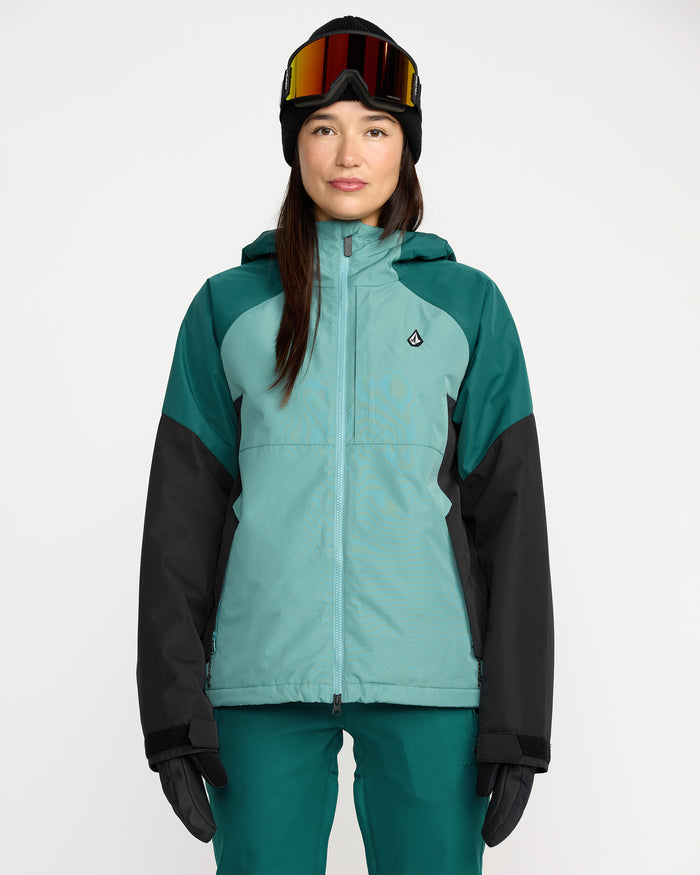 Women's Agate Insulated Jacket-Arctic Blue-Volcom