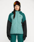 Women's Agate Insulated Jacket-Arctic Blue-Volcom