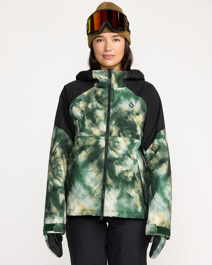 Women's Agate Insulated Jacket-Shamrock Heather-Volcom