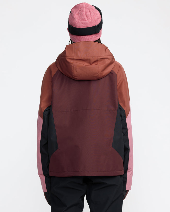 Women's Agate Insulated Jacket-Oxblood-Volcom