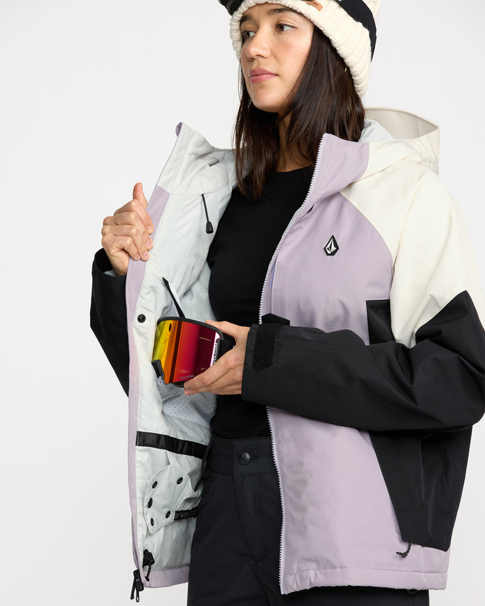 Women's Agate Insulated Jacket-Lavender Aura-Volcom