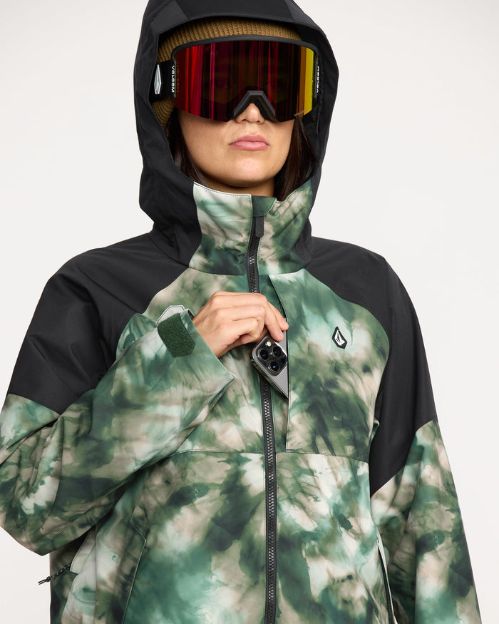 Women's Agate Insulated Jacket-Shamrock Heather-Volcom