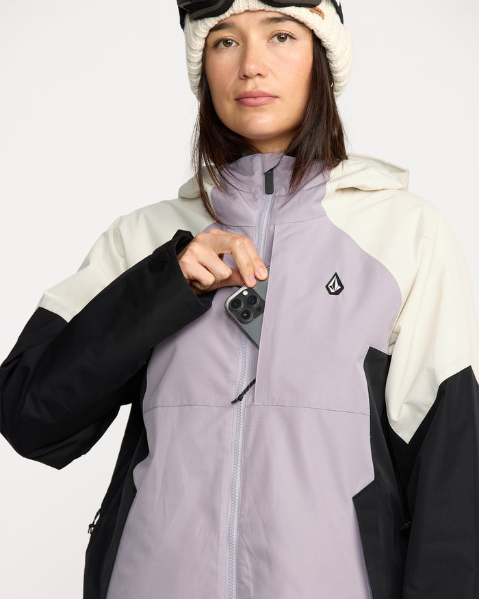 Women's Agate Insulated Jacket-Lavender Aura-Volcom