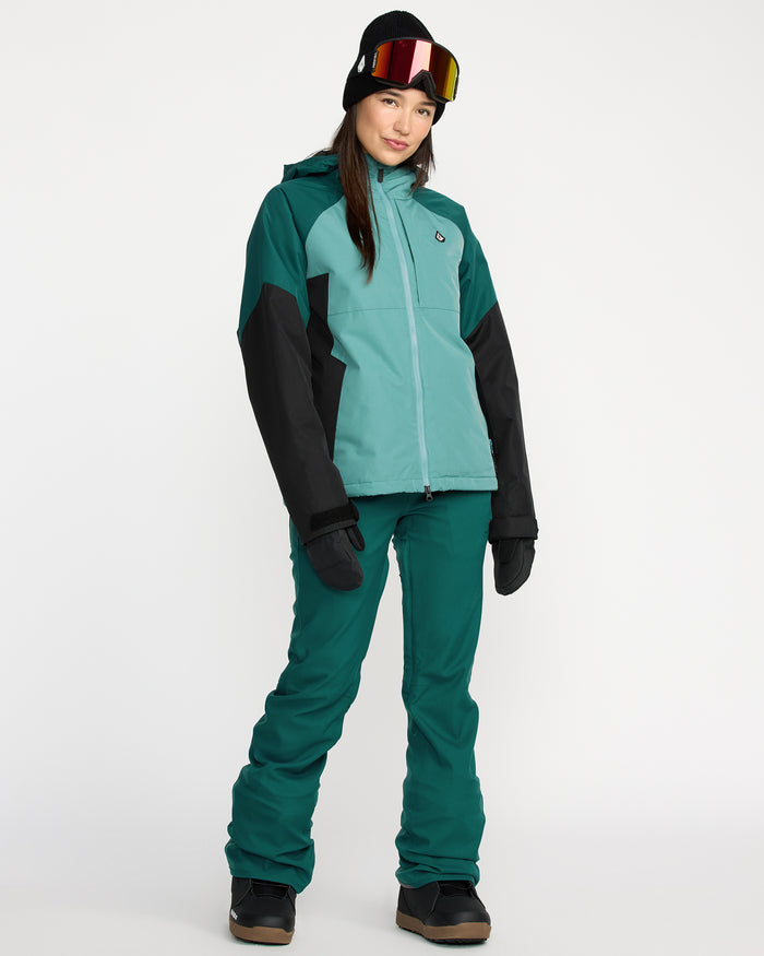 Women's Agate Insulated Jacket-Arctic Blue-Volcom