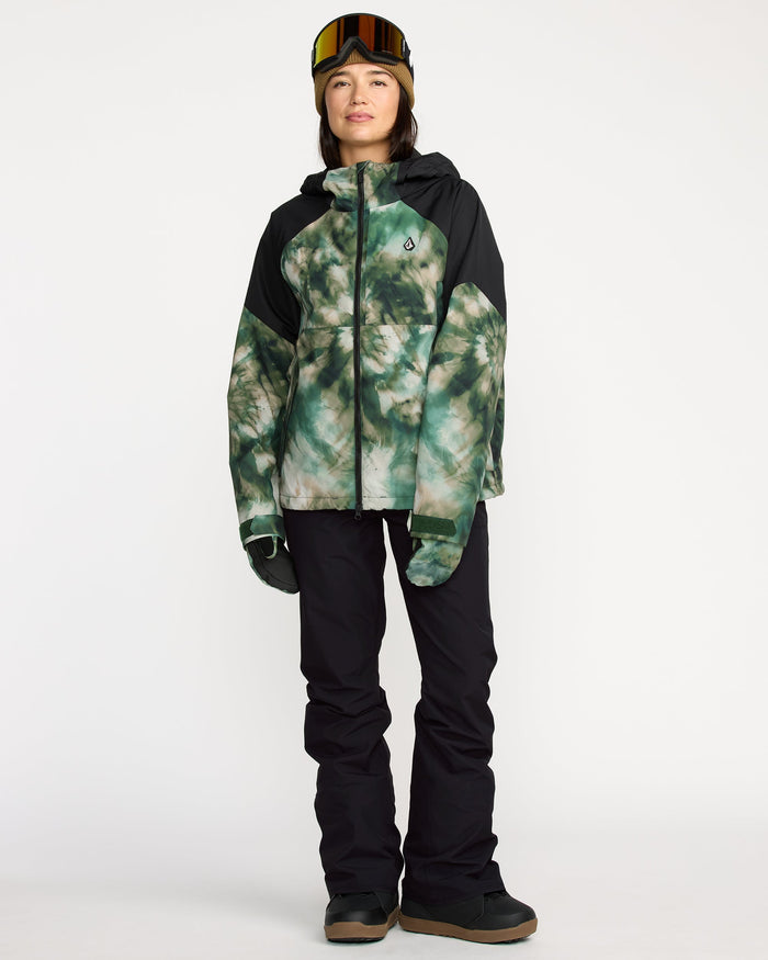 Women's Agate Insulated Jacket-Shamrock Heather-Volcom