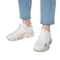 Women's All White Mesh Sneakers — Lightweight Breathable Athletic Shoes with '314 Originals' Accent - 314 Originals