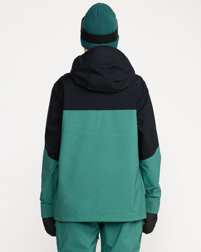 Women's At Stretch Gore-Tex Jacket-Spruce Green-Volcom