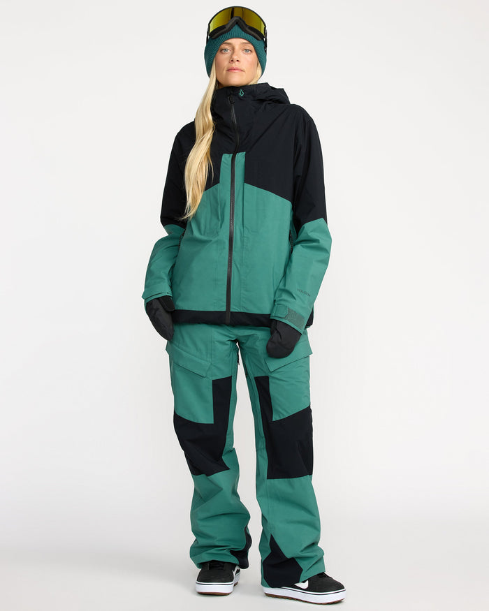Volcom Women's At Stretch Gore-Tex Jacket Spruce Green