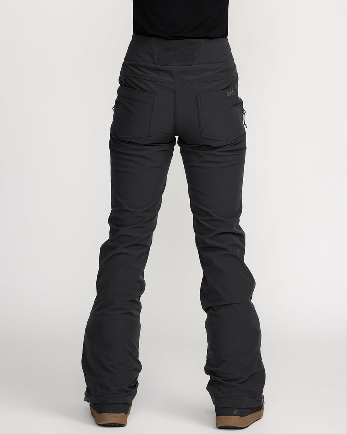 Women's Battle Stretch Hr Pants-Black-Volcom