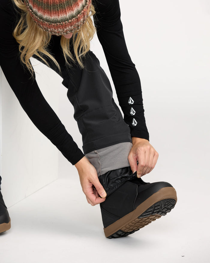 Women's Battle Stretch Hr Pants-Black-Volcom