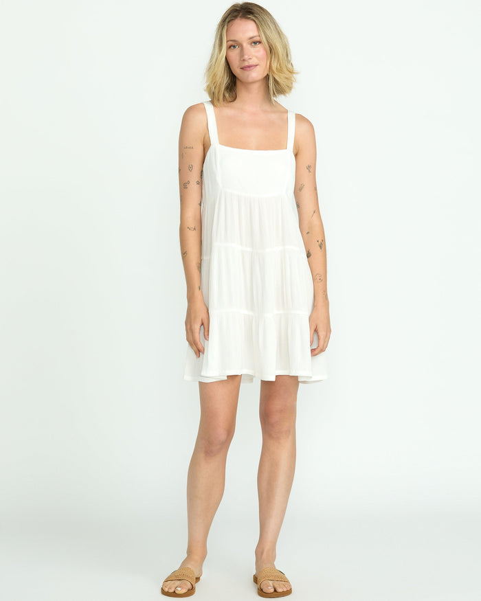 Women's Beachmoonstone Dress-White-Volcom