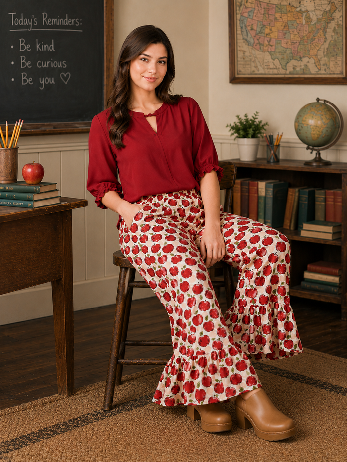 Women's Big Ruffles | Apple of My Eye