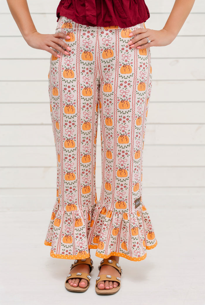Women's Big Ruffles | Pumpkin Kisses (Pre-Order)